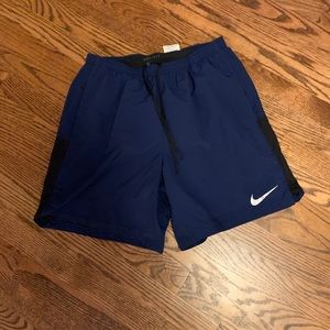 Navy Nike Running shorts